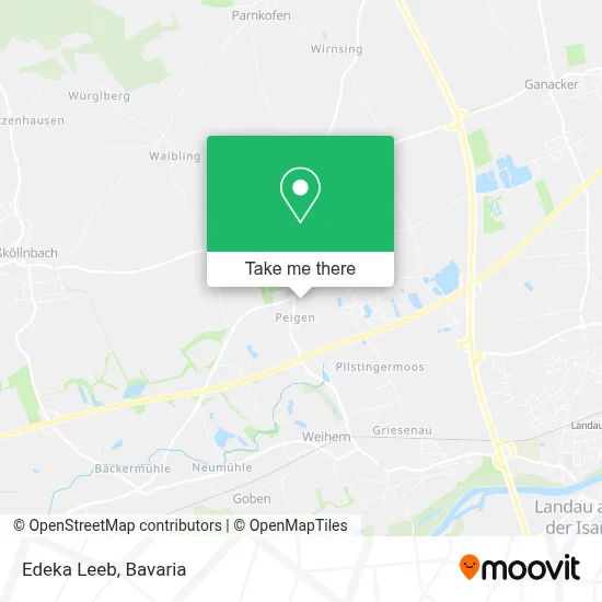 Edeka Leeb map