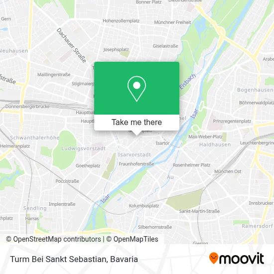 Turm Bei Sankt Sebastian map
