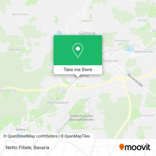 Netto Filiale map