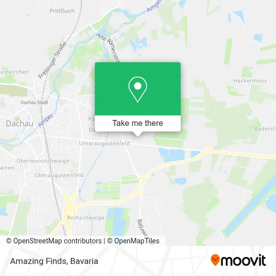 Amazing Finds map