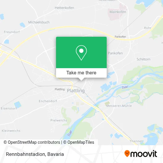 Rennbahnstadion map