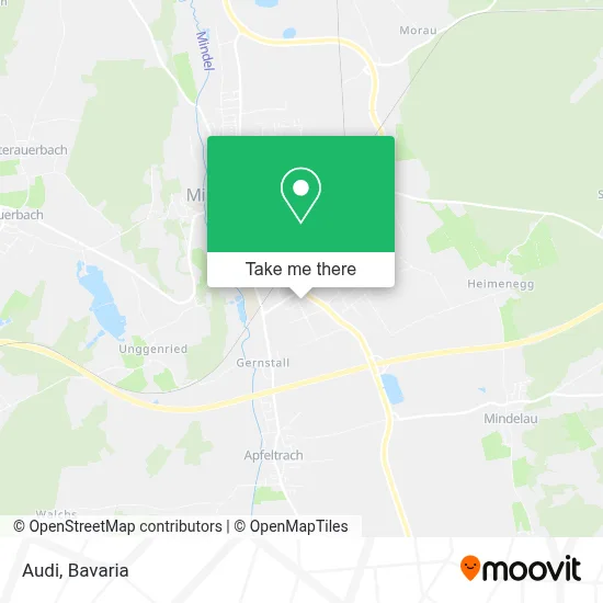 Audi map