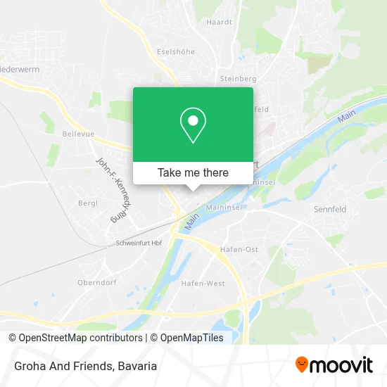 Groha And Friends map