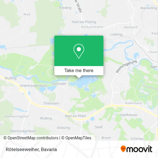 Rötelseeweiher map