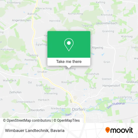 Wimbauer Landtechnik map