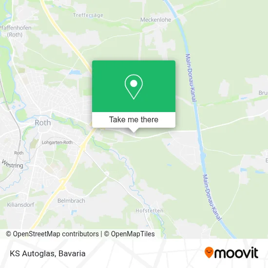 KS Autoglas map