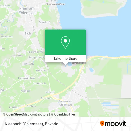 Kleebach (Chiemsee) map