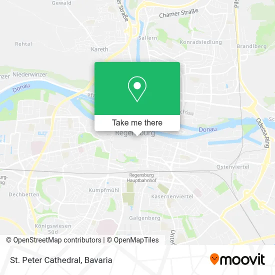 St. Peter Cathedral map