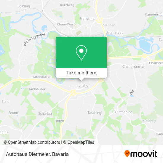 Autohaus Diermeier map