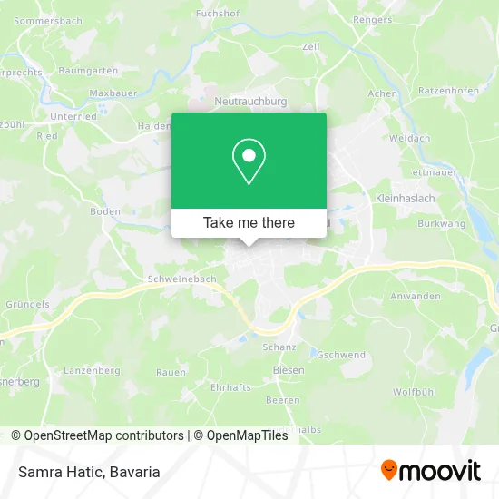Samra Hatic map