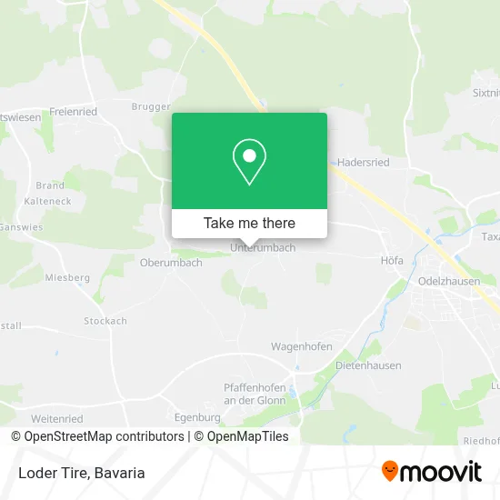 Loder Tire map