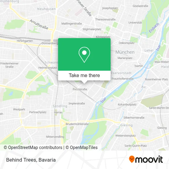 Behind Trees map