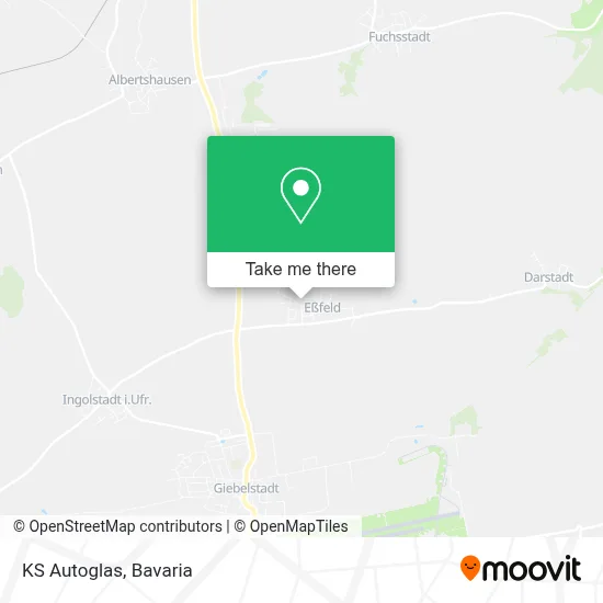 KS Autoglas map