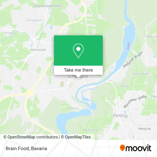 Brain Food map