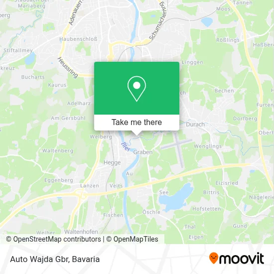 Auto Wajda Gbr map