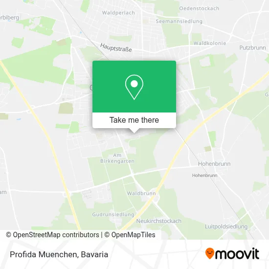 Profida Muenchen map