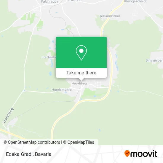 Edeka Gradl map