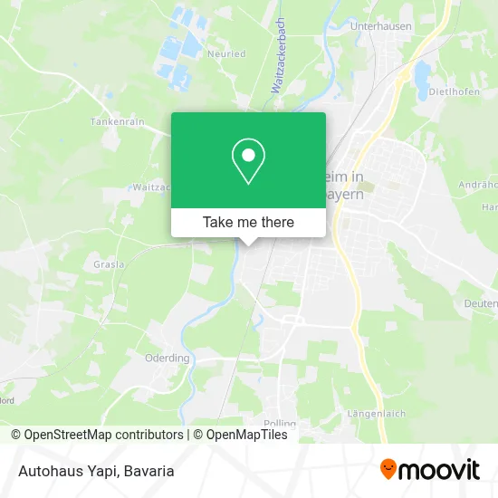 Autohaus Yapi map
