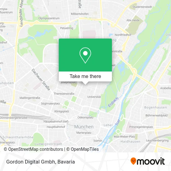Gordon Digital Gmbh map