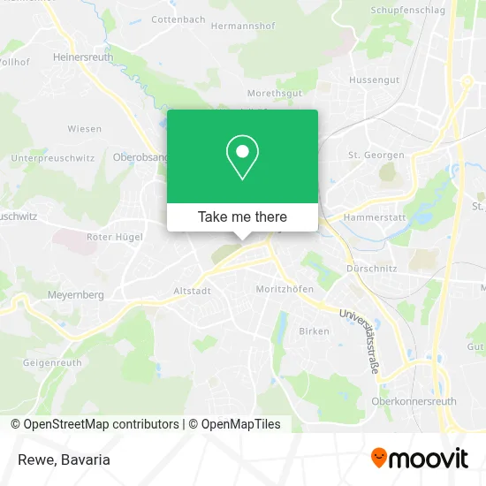 Rewe map