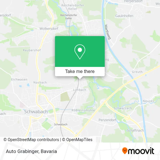 Auto Grabinger map