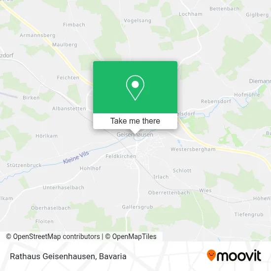 Rathaus Geisenhausen map