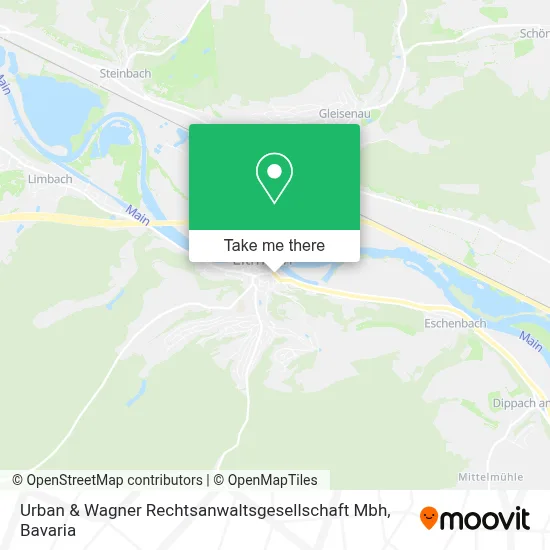 Urban & Wagner Rechtsanwaltsgesellschaft Mbh map
