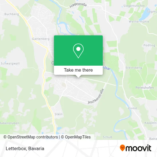 Letterbox map