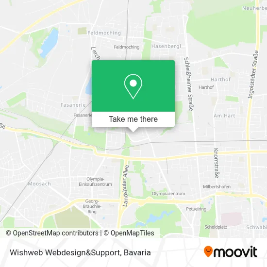 Wishweb Webdesign&Support map