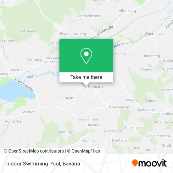Hallenbad map