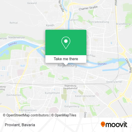 Proviant map