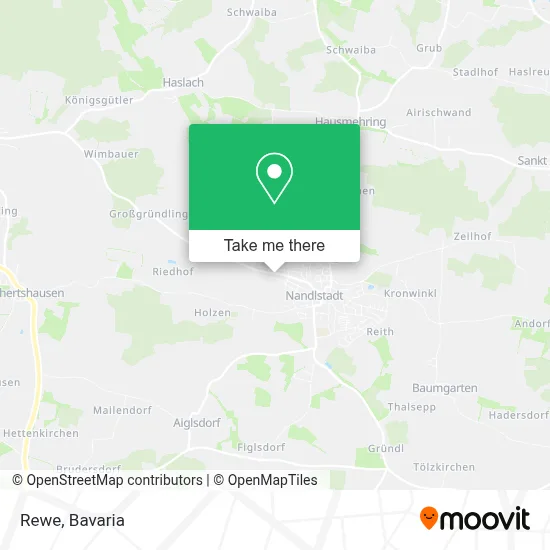 Rewe map