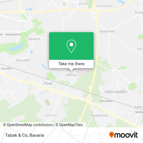 Tabak & Co map