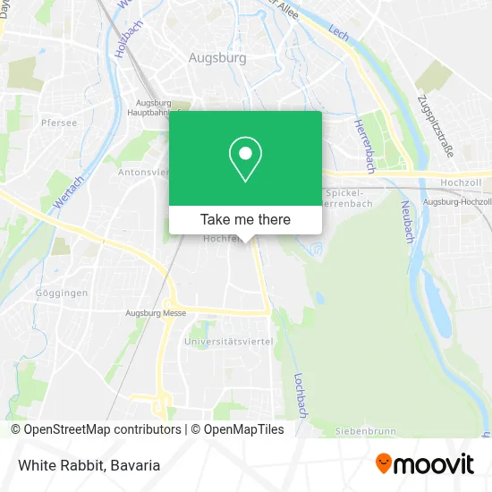 White Rabbit map
