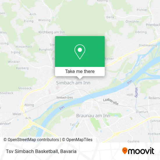 Tsv Simbach Basketball map