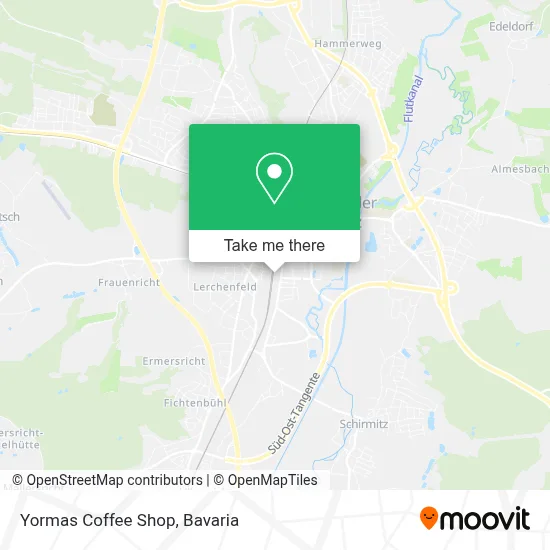 Yormas Coffee Shop map