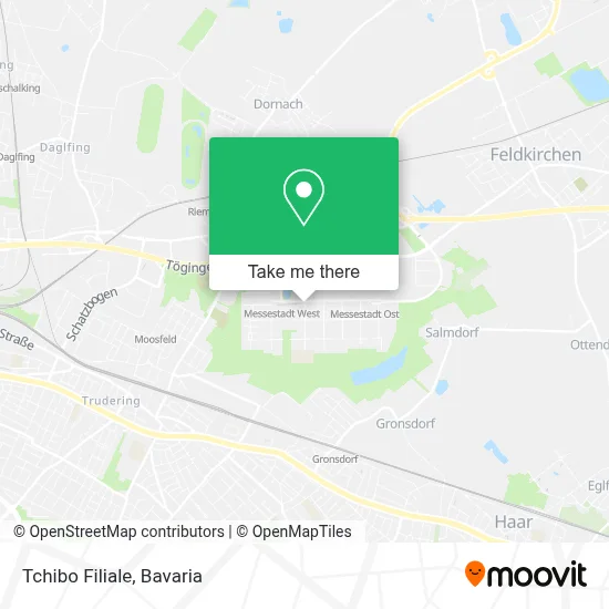 Tchibo Filiale map