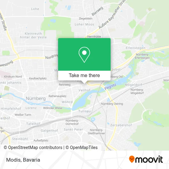 Modis map