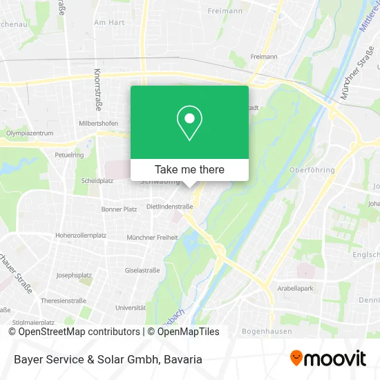 Bayer Service & Solar Gmbh map