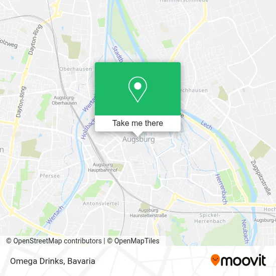 Omega Drinks map