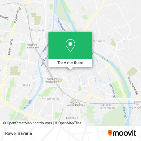 Rewe map