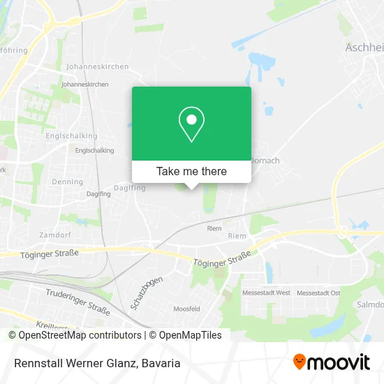 Rennstall Werner Glanz map