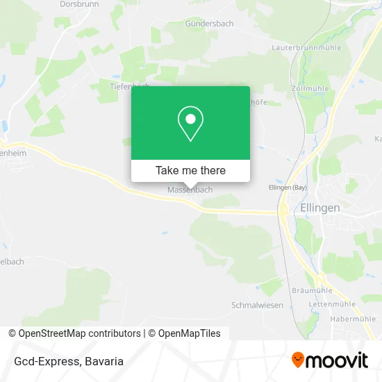 Gcd-Express map