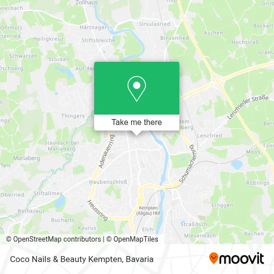 Coco Nails & Beauty Kempten map
