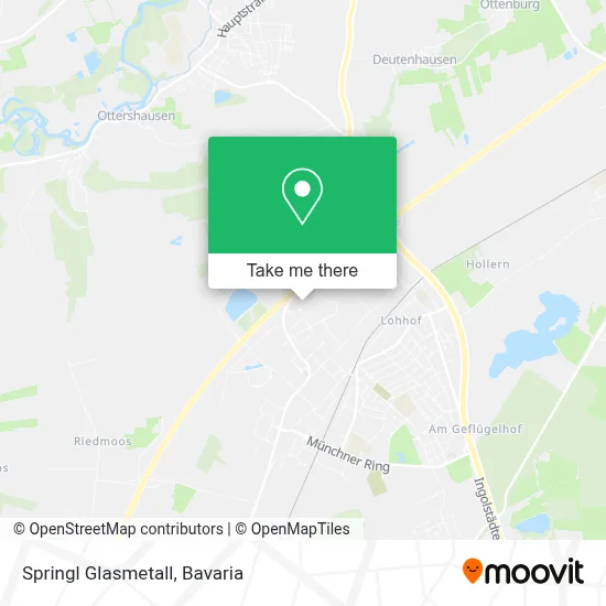 Springl Glasmetall map