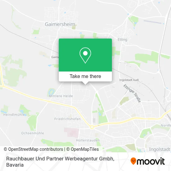 Rauchbauer Und Partner Werbeagentur Gmbh map