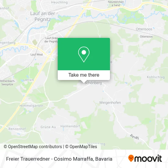 Freier Trauerredner - Cosimo Marraffa map