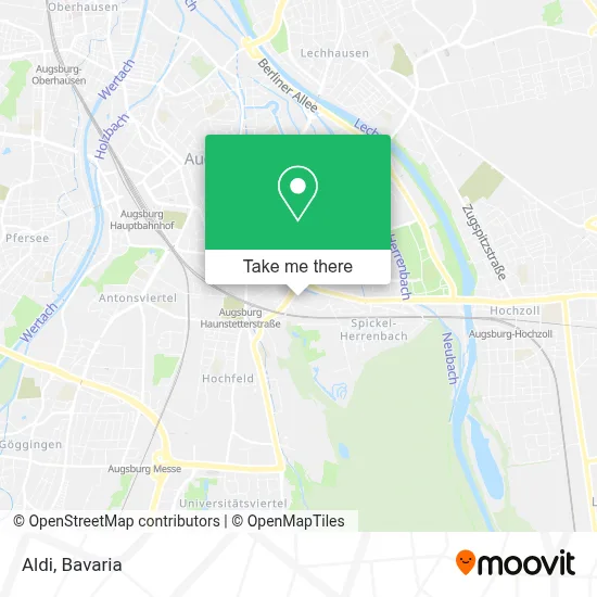 Aldi map