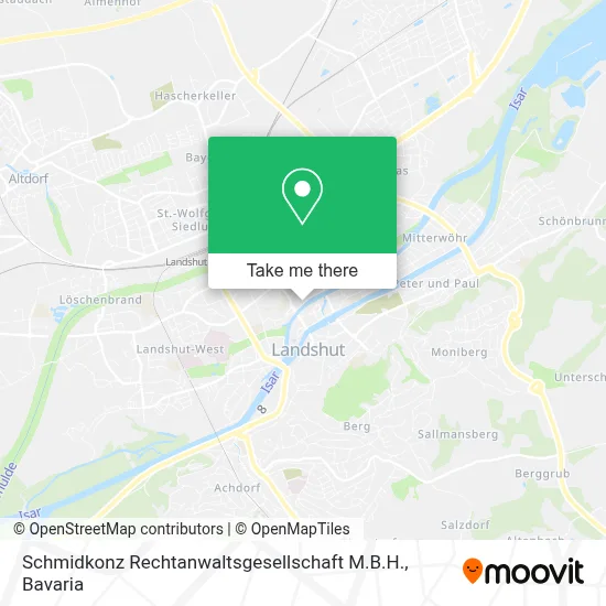 Schmidkonz Rechtanwaltsgesellschaft M.B.H. map