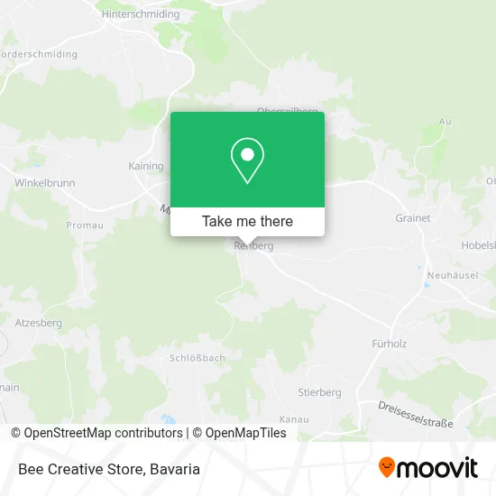 Bee Creative Store map